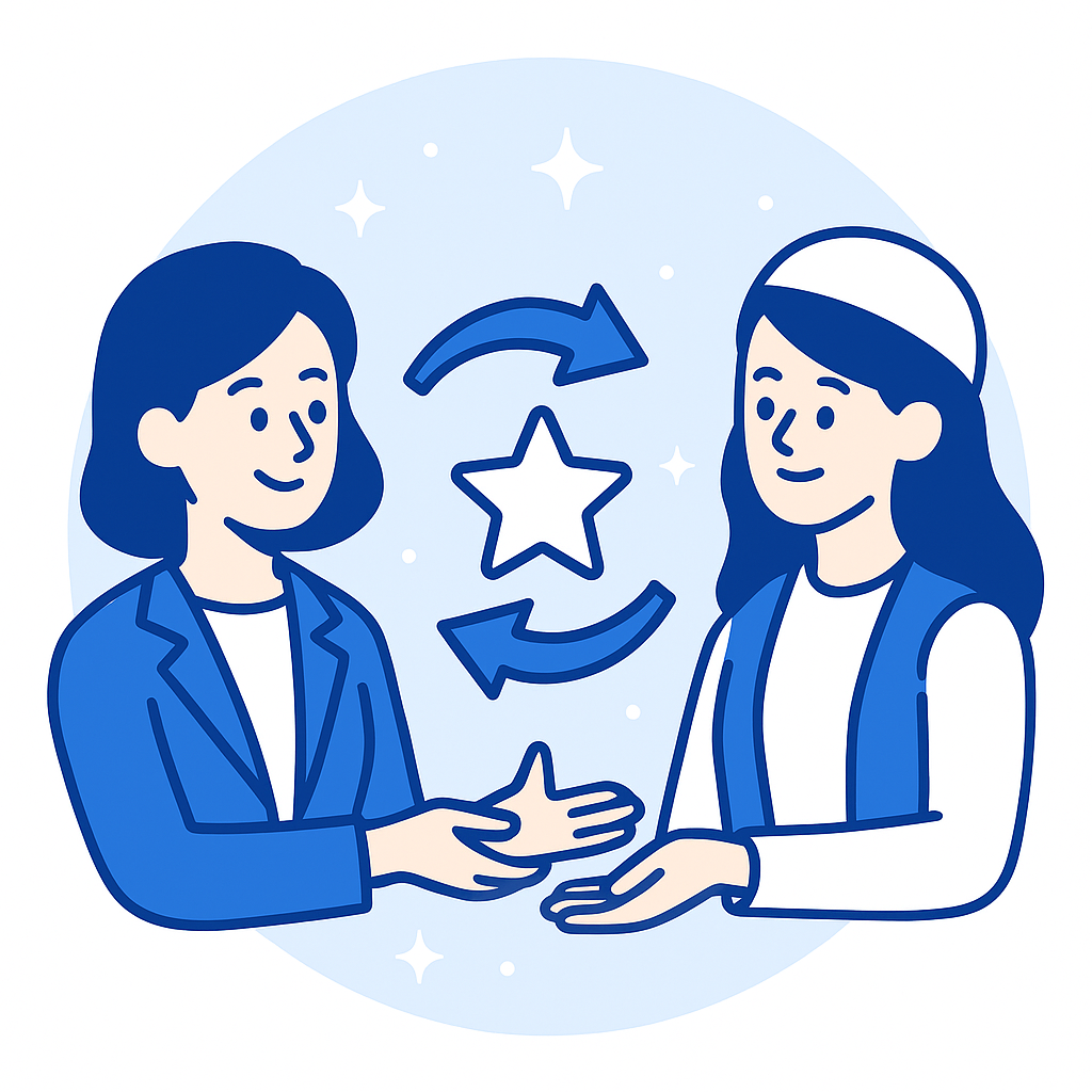 邀請真實推薦插圖